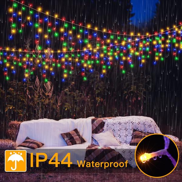 Imagem de Icicle Lights Ollny Outdoor Cool White 720 LED 18 m com controle remoto