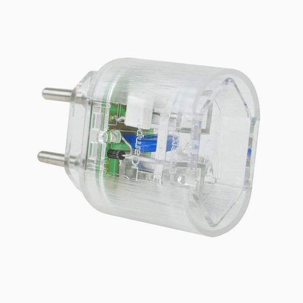 Imagem de iClamper Pocket 10A Proteção Contra Surtos Elétricos DPS Clamper 2P Transparente 010191