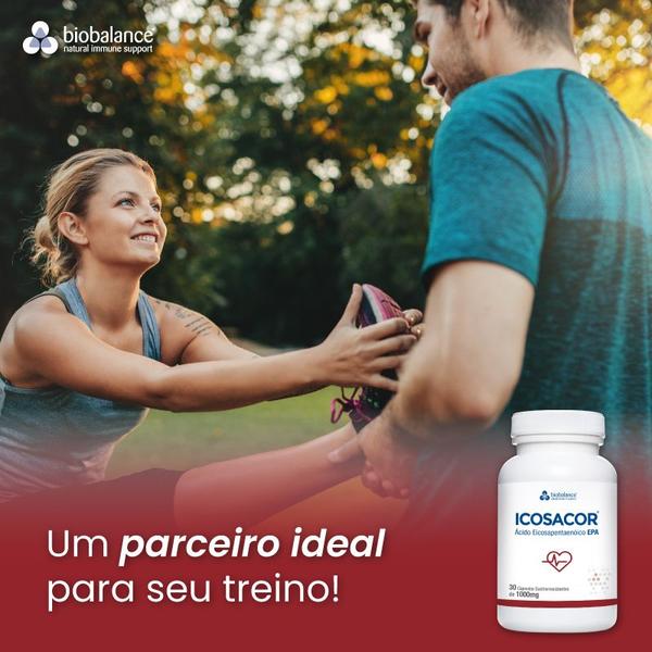 Imagem de ICOSACOR Biobalance - Ômega-3 EPA Super Concentrado - O Autêntico e Original Você Encontra Aqui 