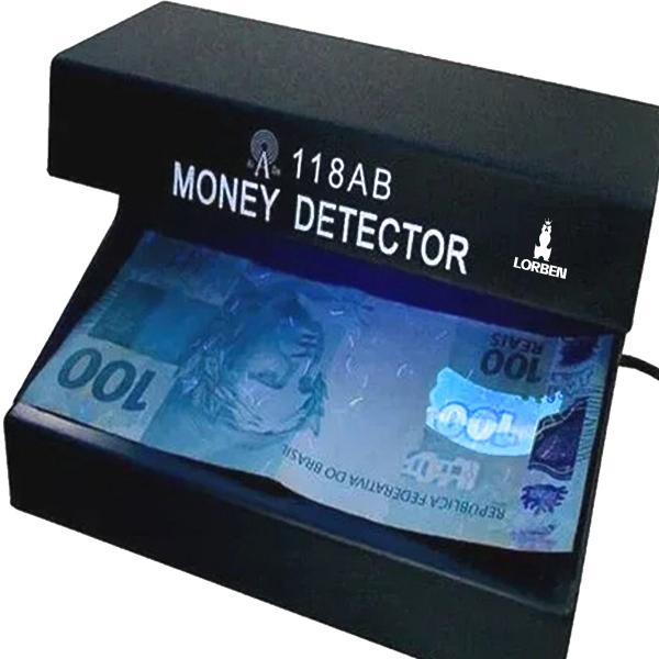 Imagem de Identificador Detector de Nota Falsa Dinheiro Cheque GT382 - Lorben