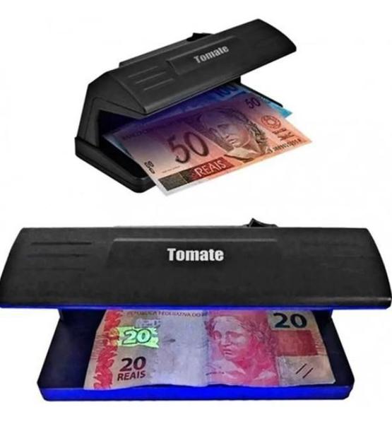 Identificador Notas Falsas Money Detector Cedulas Dinheiro - Tomate Imagem de Identificador Notas Falsas Money Detector Cedulas Dinheiro