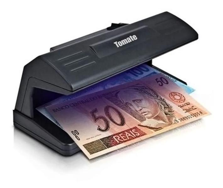 Identificador Notas Falsas Money Detector Cedulas Dinheiro - Tomate Imagem de Identificador Notas Falsas Money Detector Cedulas Dinheiro