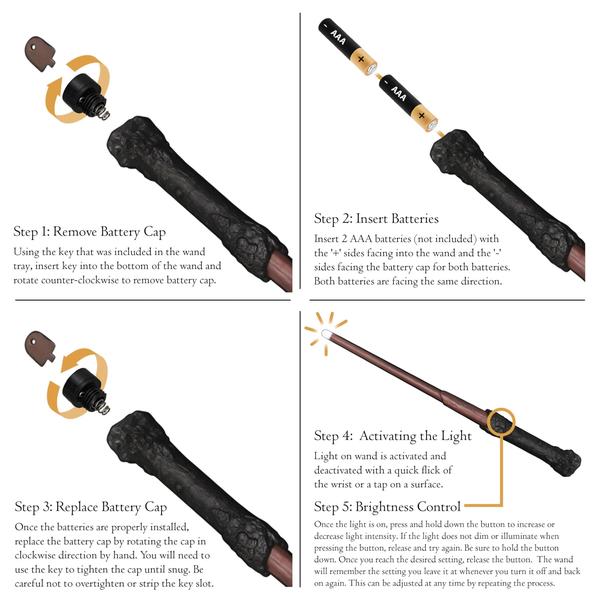 Imagem de Illuminating Wand The Noble Coleção Harry Potter