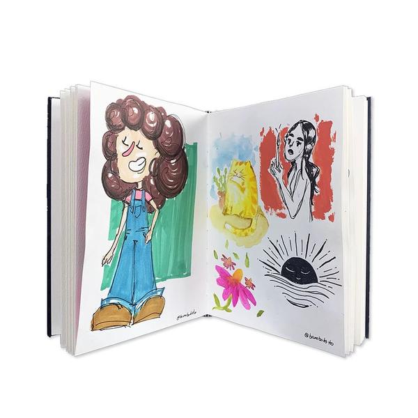 Illustrabook Rafe A5 Celulose com 30 Folhas Artools - 622187 Imagem de Illustrabook Rafe A5 Celulose com 30 Folhas Artools - 622187