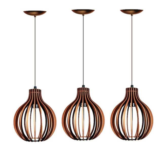 Imagem de Iluminação Contemporânea: Trio de Lustre Pendente para Todos os Ambientes