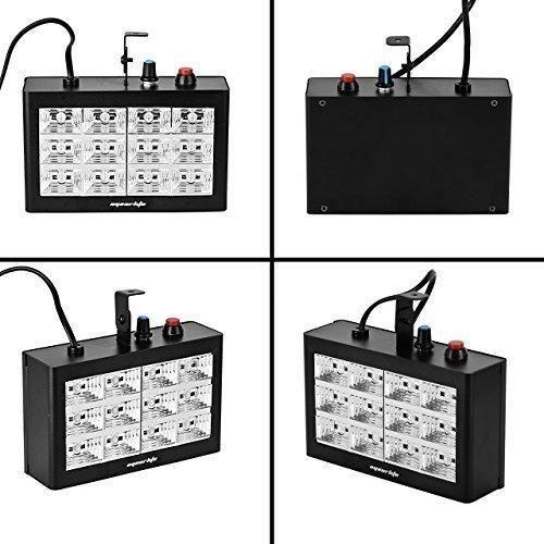 Iluminação Strobo 12 Leds Flash Luz Branco Potente Eventos - Alinee Imagem de Iluminação Strobo 12 Leds Flash Luz Branco Potente Eventos