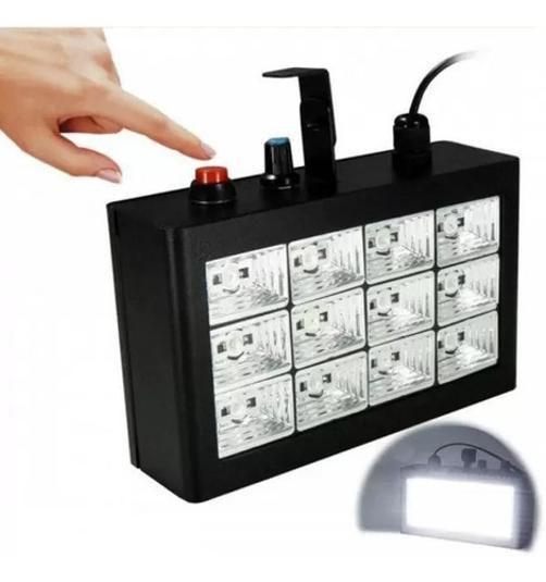 Iluminação Strobo 12 Leds Flash Luz Branco Potente Eventos - Alinee Imagem de Iluminação Strobo 12 Leds Flash Luz Branco Potente Eventos