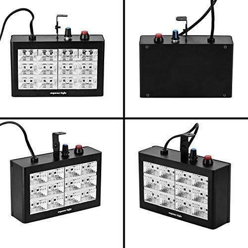 Imagem de iluminação Strobo 12 Leds Flash Luz Branco Potente Eventos