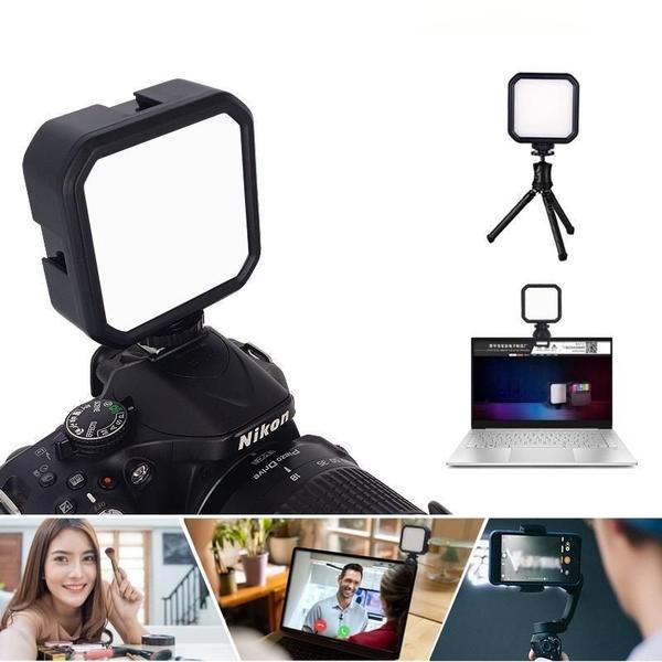 Iluminador 62 Leds 5W Recarregável P/Câmera Dslr Canon, Sony - Aj Som Acessórios Musicais Imagem de Iluminador 62 Leds 5W Recarregável P/Câmera Dslr Canon, Sony