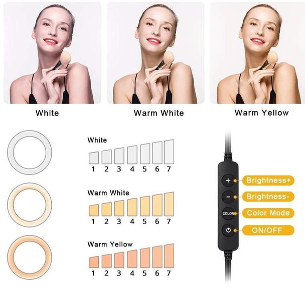 Iluminador Circular Led Godox Lr120 12 / 30Cm Ring-Light 10W Imagem de Iluminador Circular Led Godox Lr120 12 / 30Cm Ring-Light 10W