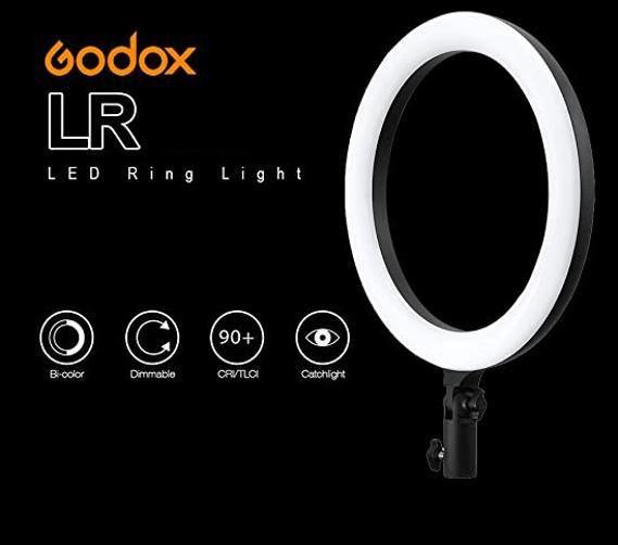Iluminador Circular Led Godox Lr120 12 / 30Cm Ring-Light 10W Imagem de Iluminador Circular Led Godox Lr120 12 / 30Cm Ring-Light 10W
