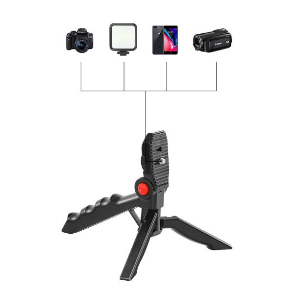 Imagem de Iluminador Com Microfone Tripé 10Cm Suporte E Controle Mamen