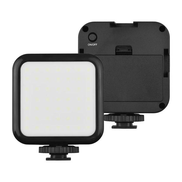 Iluminador Com Microfone Tripé 1M E Controle Mamen 05-Lm Imagem de Iluminador Com Microfone Tripé 1M E Controle Mamen 05-Lm