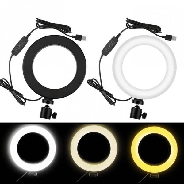 Iluminador De Led 16cm Iluminação Ajustável Com Tripé Para Fotografia Portátil - TB1501 - Lucky Imagem de Iluminador De Led 16cm Iluminação Ajustável Com Tripé Para Fotografia Portátil - TB1501