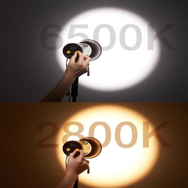 Imagem de  Iluminador de Led Godox ML60 Bicolor 60W Luz Contínua Quente e Fria - Bivolt