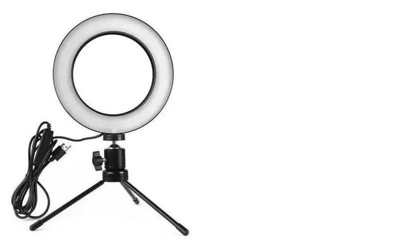 Imagem de Iluminador De Led Ring Light Com 16Cm Youtuber