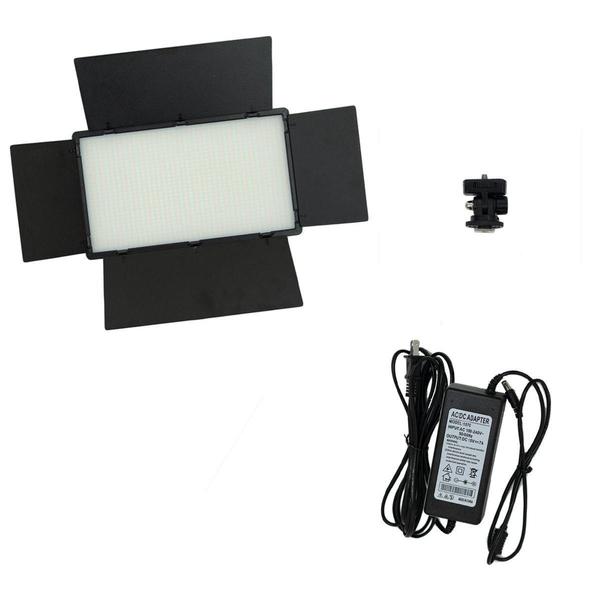 Iluminador de Led Somita de 50W com 1120 Leds Para Fotos e Vídeos Imagem de Iluminador de Led Somita de 50W com 1120 Leds Para Fotos e Vídeos