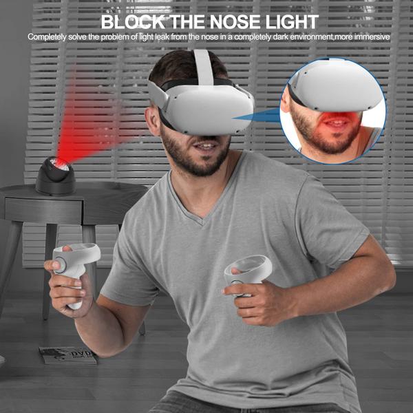 Iluminador de luz infravermelha Esimen para Oculus Quest 2 White Imagem de Iluminador de luz infravermelha Esimen para Oculus Quest 2 White