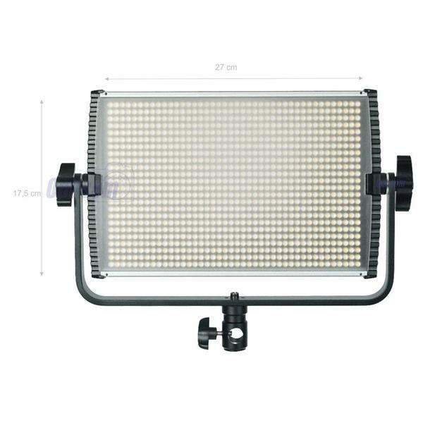 Imagem de Iluminador Led 1000 Greika Gk-1000b Pro + Baterias + Carregadores + Fonte