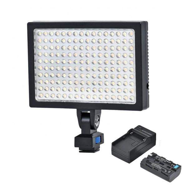 Imagem de Iluminador Led 160 Leds Foto e Video c/ Bateria - LED-1700 - Prof Led