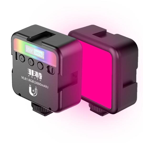 Iluminador Led Fotografia Câmeras Profissionais Vl81 Rgb - Feite Imagem de Iluminador Led Fotografia Câmeras Profissionais Vl81 Rgb