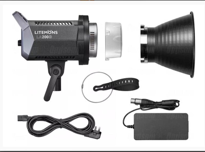 Imagem de Iluminador Led Godox La200d Litemons 230w Daylight Luz Contínua Fria