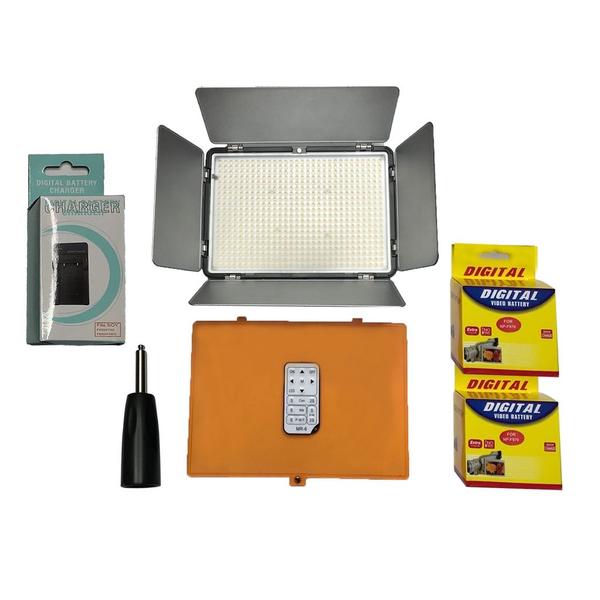 Imagem de Iluminador Led Soleste Tl-600+2baterias+carregador t