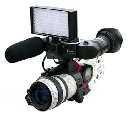 Imagem de Iluminador Led Sun Gun Cn-Lux2200 200Leds Video Light