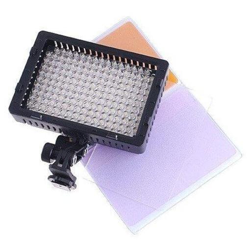 Imagem de Iluminador Led Sungun 183 Leds Video Light Com Bateria