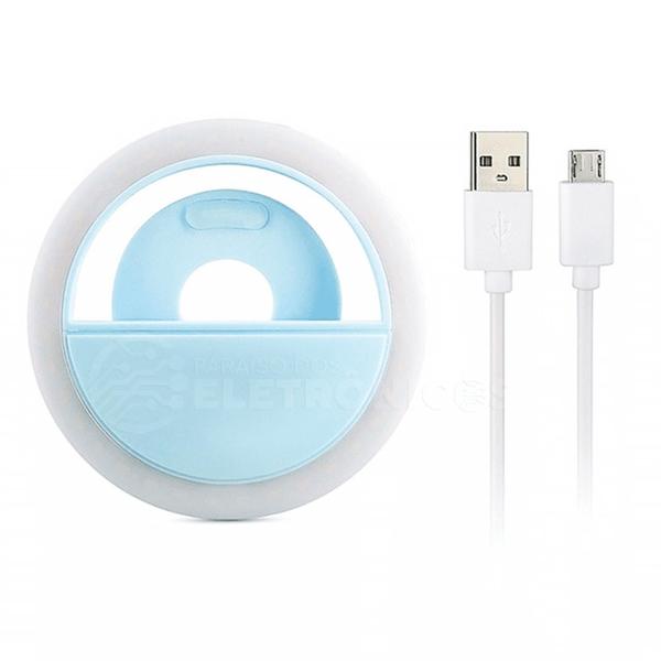 Iluminador Luz Anel Led 8.5cm Para Celular Selfie Foto Sg11AZ - PDE Imagem de Iluminador Luz Anel Led 8.5cm Para Celular Selfie Foto Sg11AZ