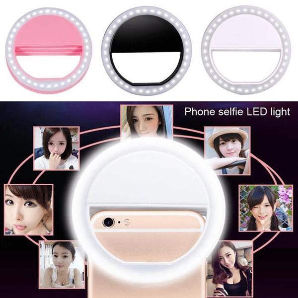 Iluminador Luz Anel Led 8.5cm Para Celular Selfie Foto Sg11AZ - PDE Imagem de Iluminador Luz Anel Led 8.5cm Para Celular Selfie Foto Sg11AZ