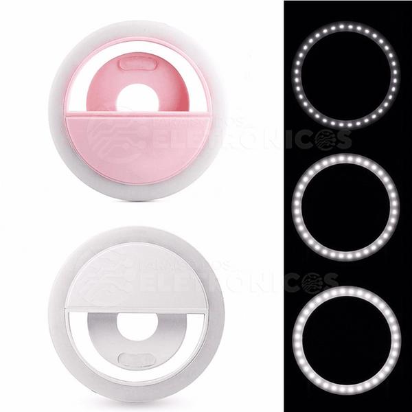 Iluminador Luz Anel Led 8.5cm Para Celular Selfie Foto Sg11AZ - PDE Imagem de Iluminador Luz Anel Led 8.5cm Para Celular Selfie Foto Sg11AZ