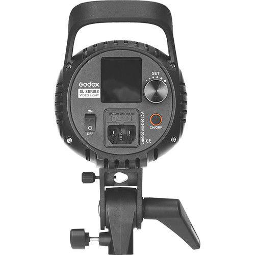 Iluminador luz contínua led godox sl-60w 5600k super potente Imagem de Iluminador luz contínua led godox sl-60w 5600k super potente