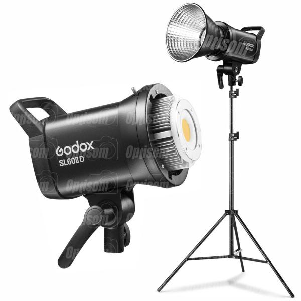 Imagem de Iluminador Luz Led Estúdio Godox Sl60ii D 5600k 70w Bivolt + Tripé