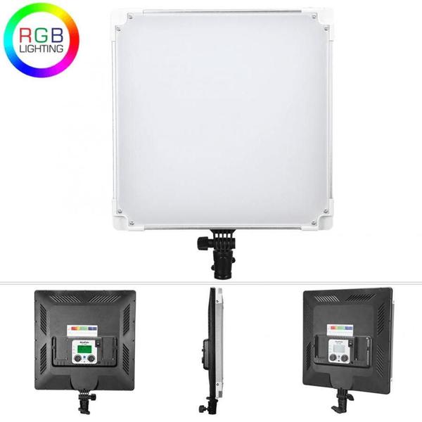 Imagem de Iluminador Painel Led Nicefoto Tc-668 Ii Rgb Slim Video Fill