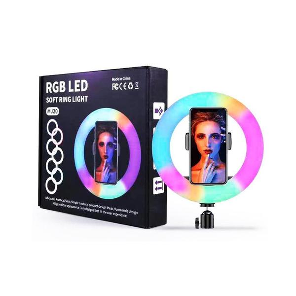 Imagem de Iluminador Rgb Led Soft Ring Light Mj20