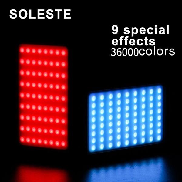 Imagem de Iluminador Rgb Soleste Led-72r Efeito Estudio t