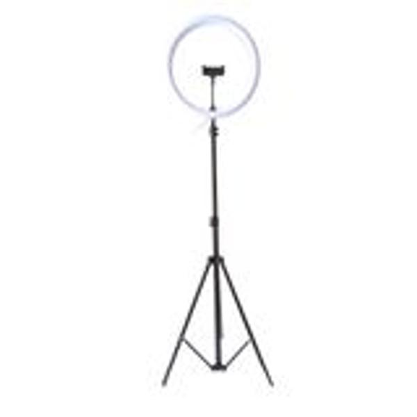 Imagem de Iluminador Ring Light 12 Polegada 30cm Com Tripé 2,10m Profissional Kit 20 Unidades