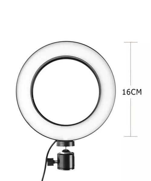 Imagem de Iluminador Ring Light 16 Cm Kit Youtuber