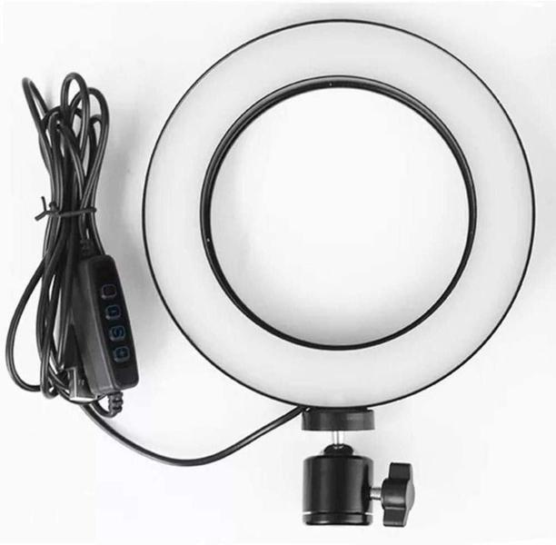 Imagem de Iluminador Ring Light 16Cm Usb Led Misto 3500K 5500K + Tripé