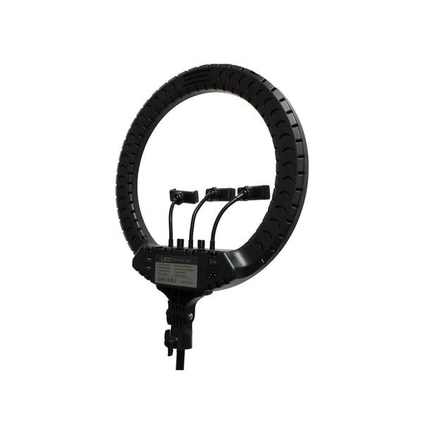 Imagem de Iluminador Ring Light 18 Polegadas 45 cm profissional com tripé 2M  Controle e suporte de celular.