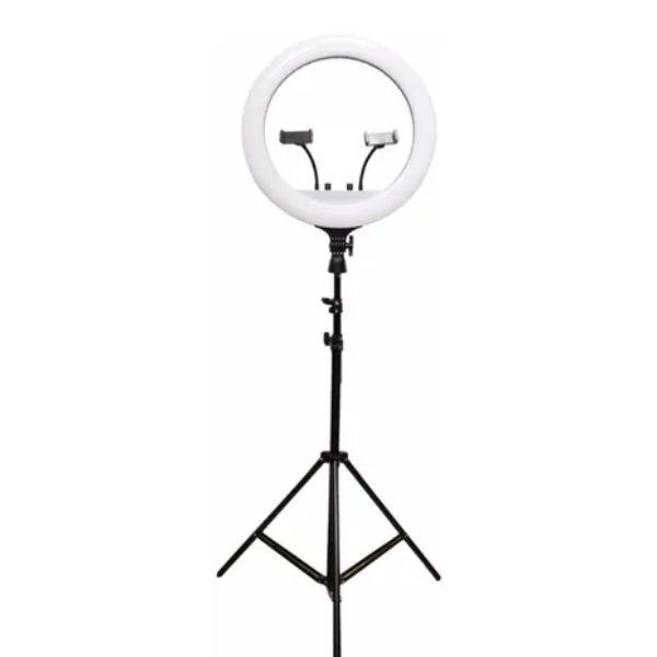 Imagem de Iluminador Ring Light 18 Polegadas 48cm 45w Tripé 2 Metros