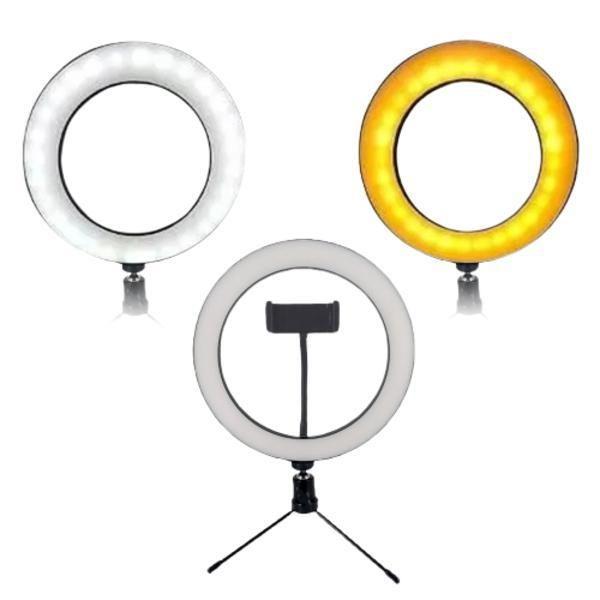 Imagem de Iluminador Ring Light 26Cm Usb Led Misto