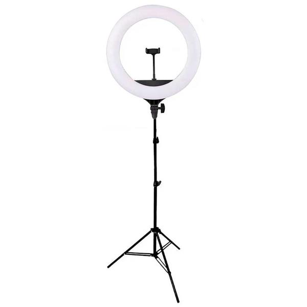 Iluminador Ring Light Easy DX-18-2001 46cm 70w com Tripé de 2 metros Imagem de Iluminador Ring Light Easy DX-18-2001 46cm 70w com Tripé de 2 metros