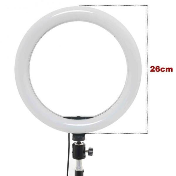 Imagem de Iluminador Ring Light Led 10 Polegadas Profissional Tripé