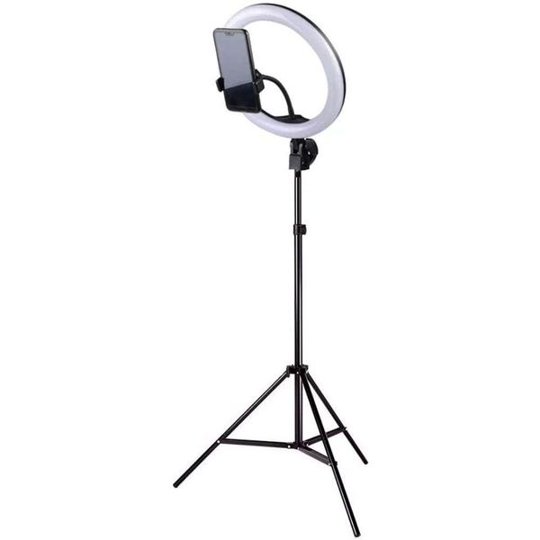 Imagem de Iluminador Ring Light Youtuber 10" 26cm Usb Led Tripé