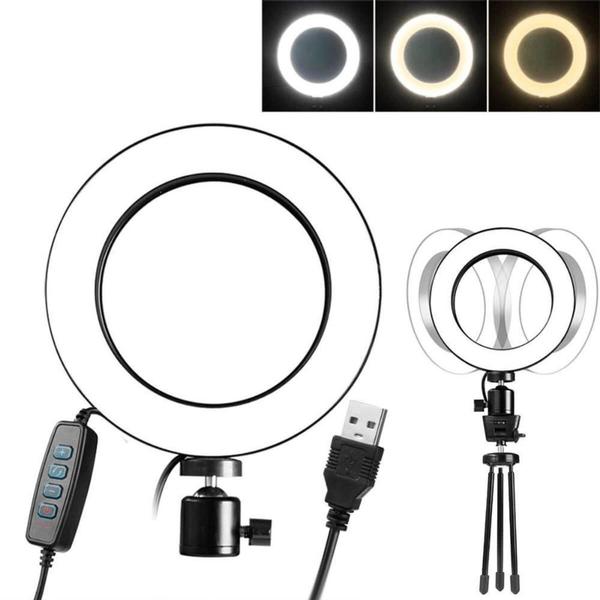 Imagem de Iluminador Ring Ligth 6 Polegadas Exbom ILUM-R06W5