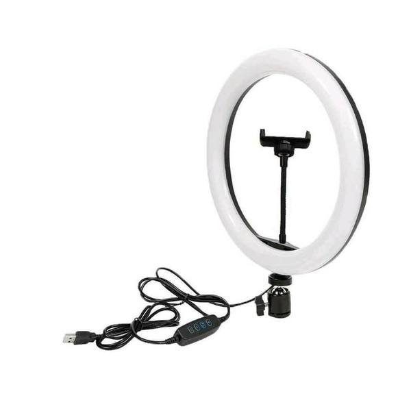 Iluminador Ring Ligth Anel Luz 26Cm Fotos Selfie Youtuber - Bmax Imagem de Iluminador Ring Ligth Anel Luz 26Cm Fotos Selfie Youtuber