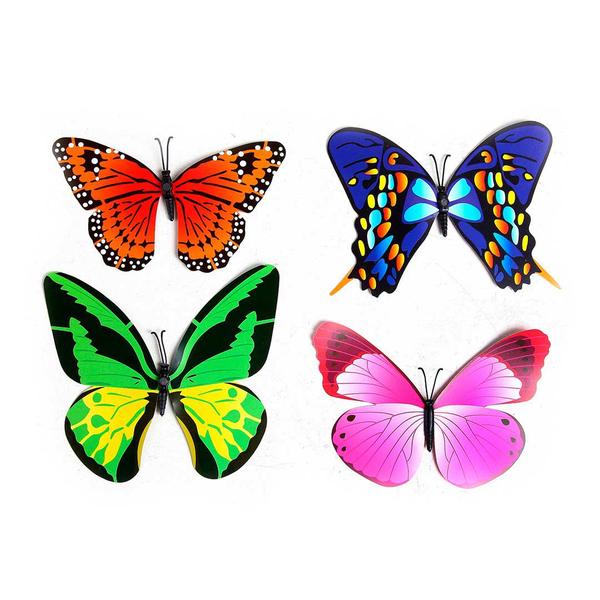 Ímã Borboleta Geladeira Parede Quadro Metal - Decor Importadora Imagem de Ímã Borboleta Geladeira Parede Quadro Metal