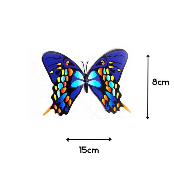 Ímã Borboleta Geladeira Parede Quadro Metal - Decor Importadora Imagem de Ímã Borboleta Geladeira Parede Quadro Metal